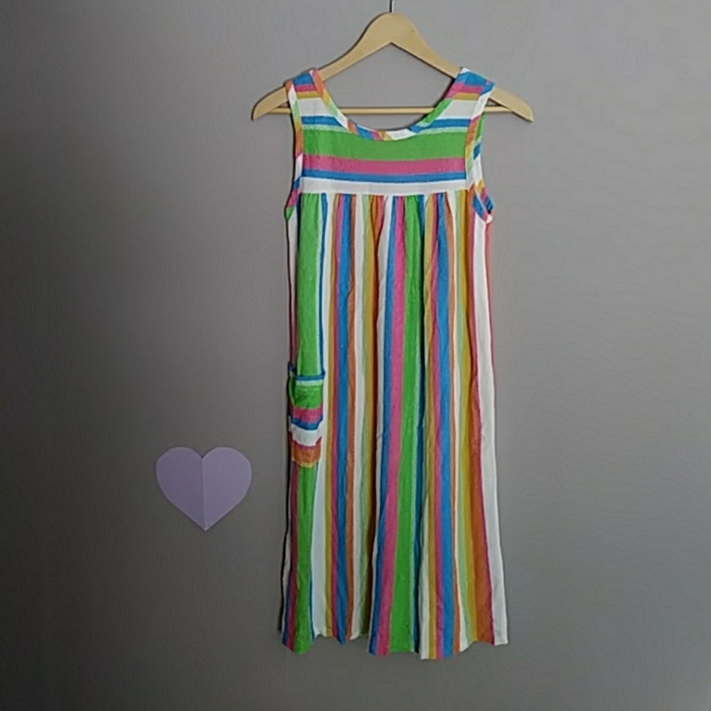 Vintage Beach dress s/m